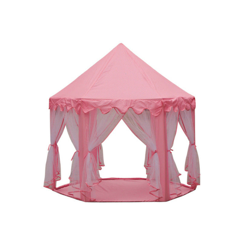 Children's Hexagonal Princess Castle Tent