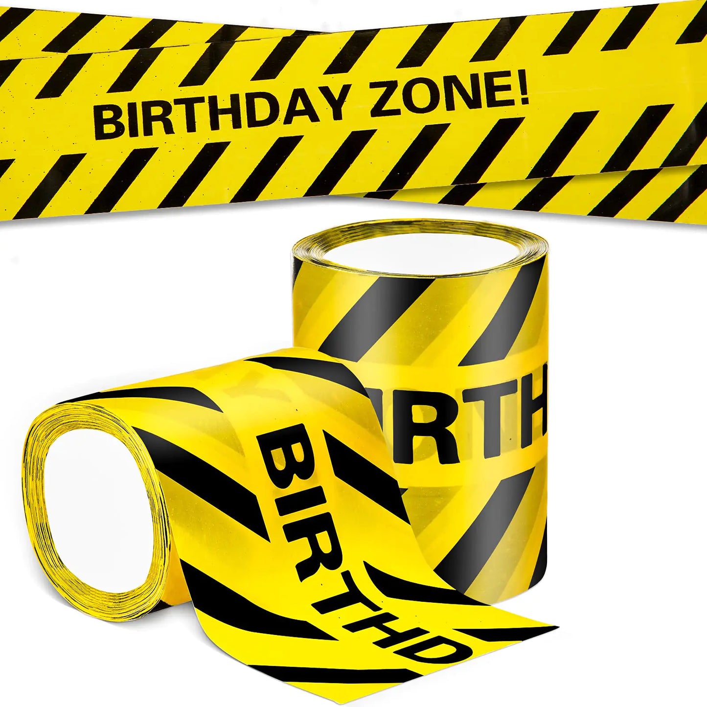 Kasyat 2 Rolls 132 Feet Construction Party tape