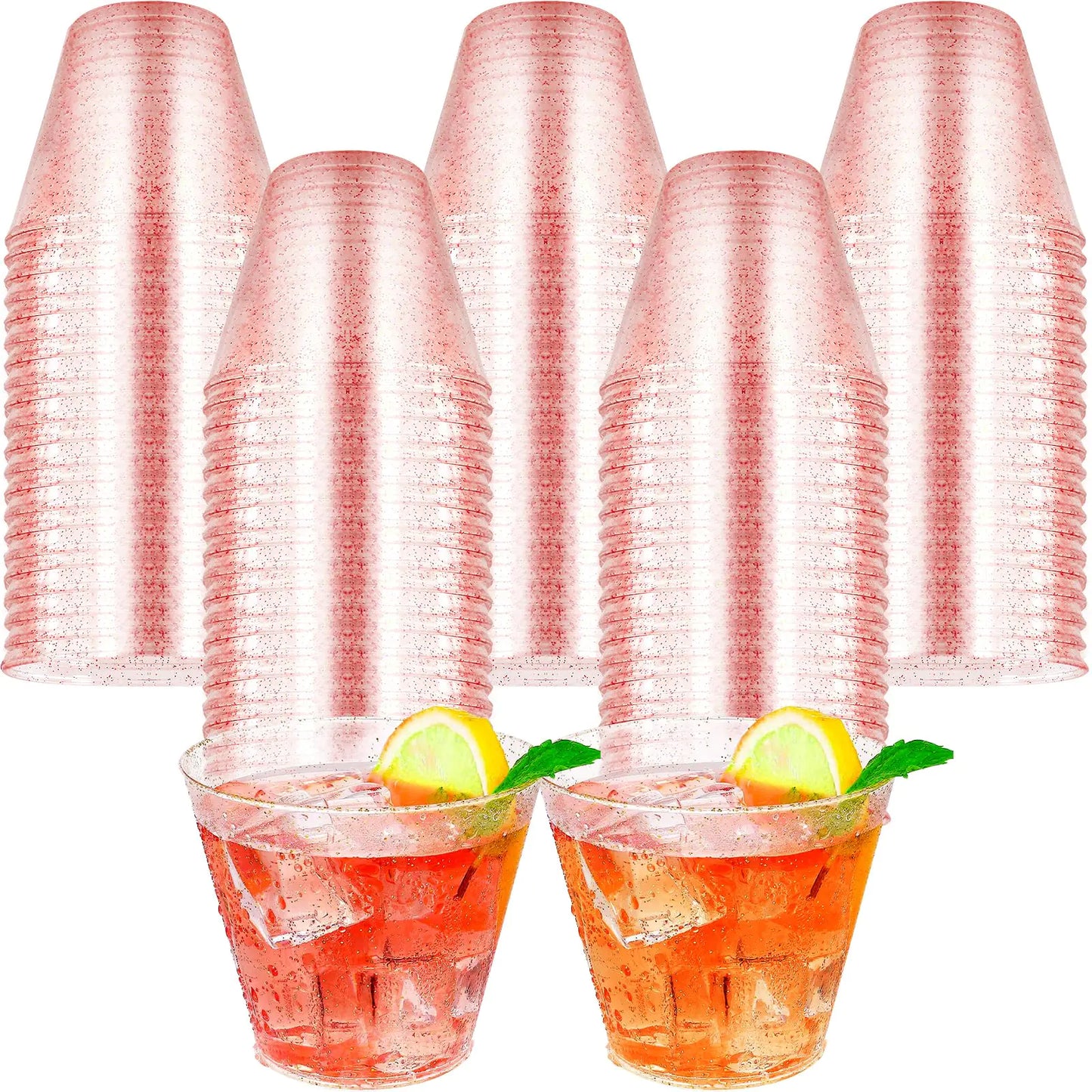 BHUCUTU 9oz Plastic cups