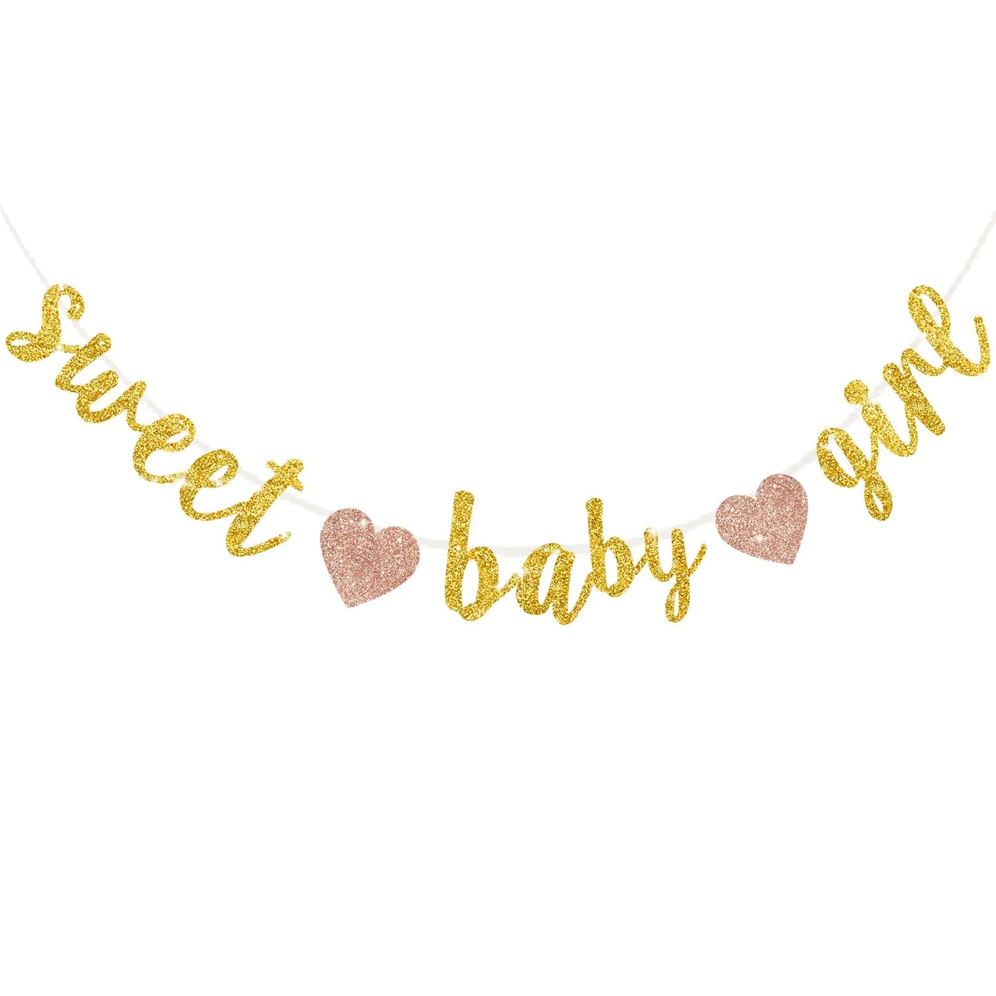 BEISHIDA Gold Sweet Baby Girl Baby Shower