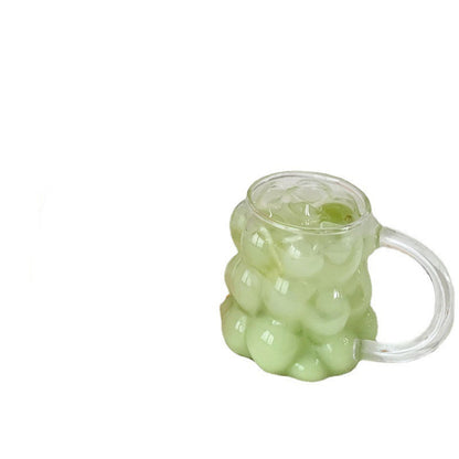 Home Juice Drinks With Handle Glass
