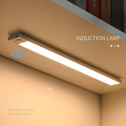 Intelligent ultra-thin wireless LED human body sensing light rechargeable magnetic strip light