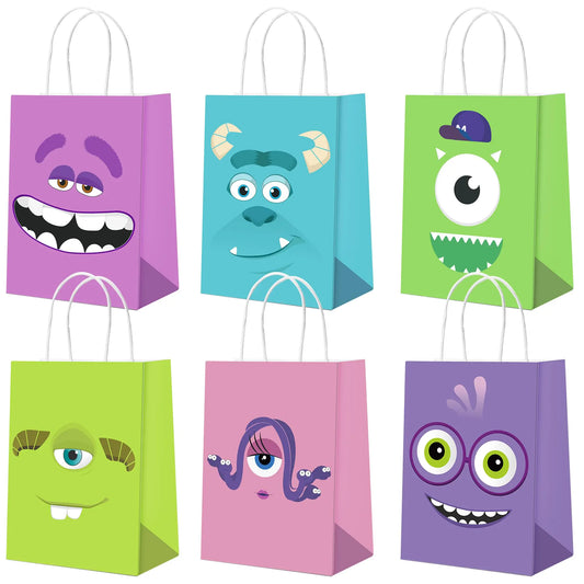 24 Pcs Monster Cartoon Party Gift Bags