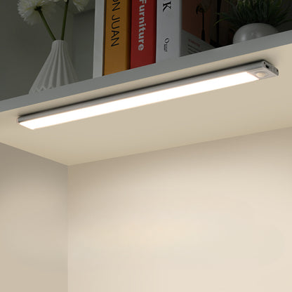 Intelligent ultra-thin wireless LED human body sensing light rechargeable magnetic strip light