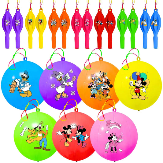 21Pcs Mouse Punch Balloons，